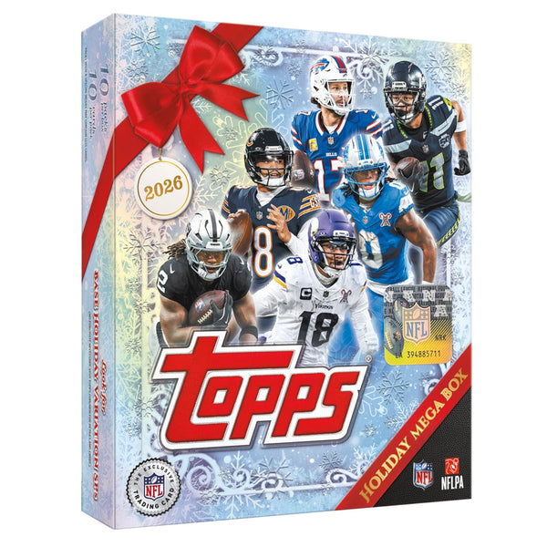 2026 Topps Holiday Football Mega Box