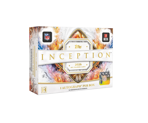 2026 Topps Inception Football Hobby Box