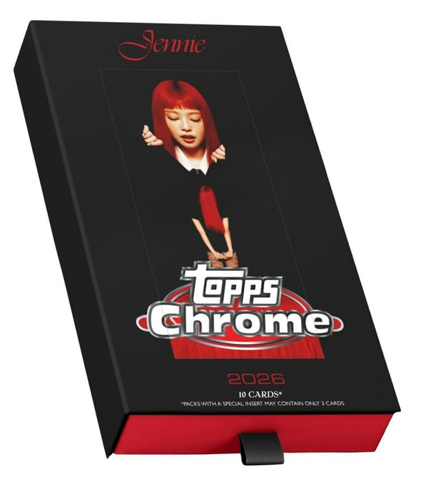 2026 Topps Chrome x Jennie (BLACKPINK) Box