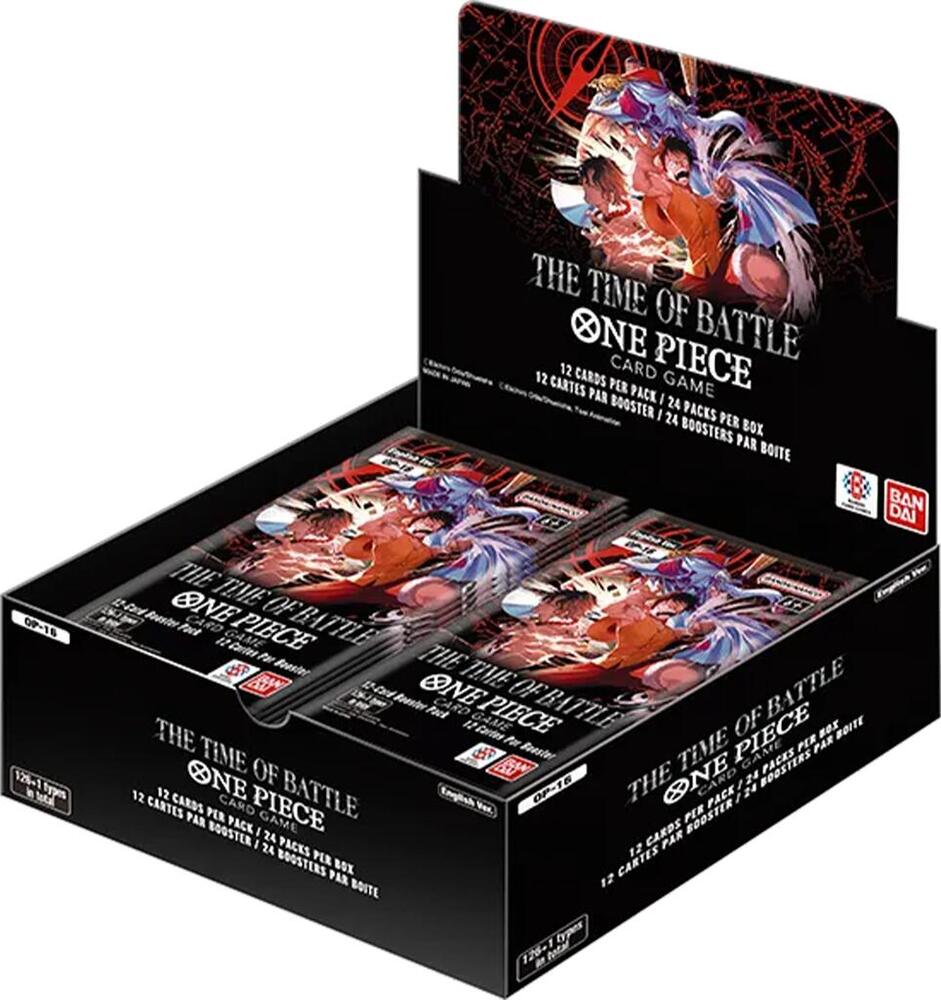One Piece Card Game OP-16 The Time of Battle Booster Box (English)