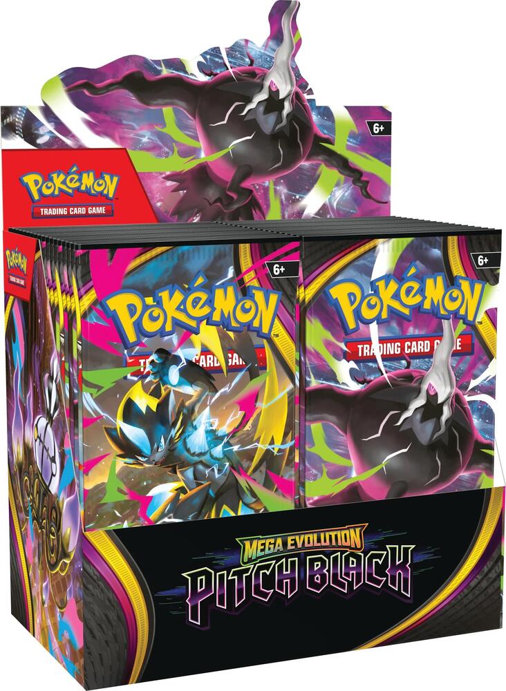 Pokémon TCG: Mega Evolution—Pitch Black Booster Box (36 packs)