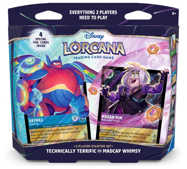 Disney Lorcana Hyperia City Starter Deck Set (2-Player Starter Set)