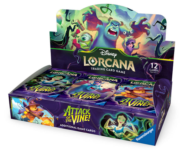 Disney Lorcana Attack of the Vine! Booster Box (24 packs)