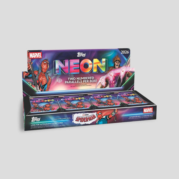 2026 Topps Marvel Neon Hobby Box