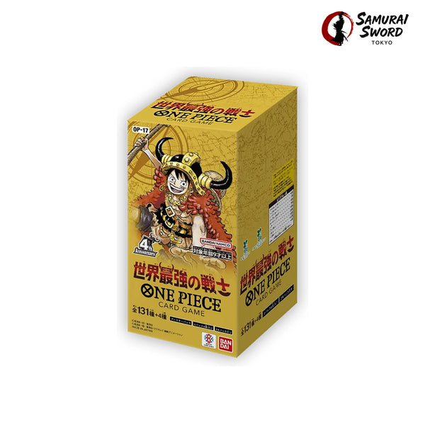 One Piece Card Game OP-17 The World's Strongest Warriors Booster Box (Japanese)